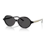 Oliver Peoples Svart/Grå Solglasögon 2000C OV 5574Su Black, Dam