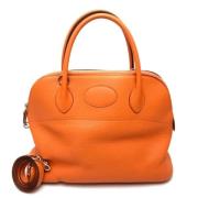 Hermès Vintage Pre-owned Laeder handvskor Orange, Dam