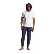 Lyle & Scott Mid Bottoms Single Jersey Lounge Pant Blue, Herr