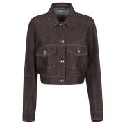 Brunello Cucinelli Brun Jacka Snygga Fickor Brown, Dam