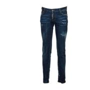 Dsquared2 Blå Jeans Ss22 Damkläder Blue, Dam