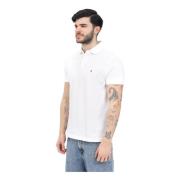 Tommy Hilfiger Klassisk Vit Polo Herr White, Herr