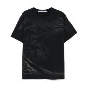 Alexander Wang Svart Crew Neck T-shirts och Polos Black, Herr