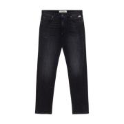 Roy Roger's Svart Carlin Slim Fit Jeans Black, Herr