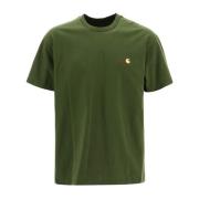 Carhartt Wip Broderad American Script T-shirt Green, Herr