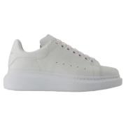 Alexander McQueen Laeder sneakers White, Dam