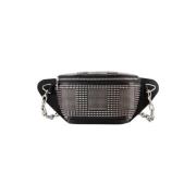 Alexander McQueen Tyg axelremsvskor Black, Dam