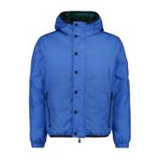 Moncler Vändbar isolerad jacka med huva Blue, Herr