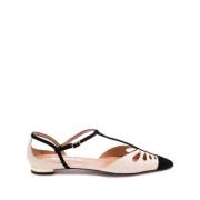 Aquazzura Platta skor för kvinnor Beige, Dam