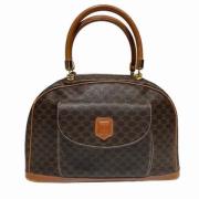 Celine Vintage Pre-owned Laeder handvskor Brown, Dam