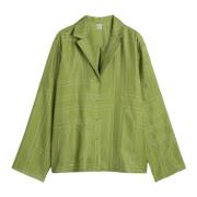 TotêMe Silke Monogram PJ Topp Green, Dam