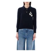 Isabel Marant Étoile Midnight Blue Stickat Nola Sweater Blue, Dam