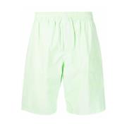 Y-3 Grön Logga Simshorts Green, Herr