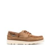 Sebago Platta skor med Keuka Oil-behandling Beige, Herr