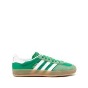 Adidas Gröna nylon- och mockasneakers Green, Herr