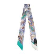 Etro Paisley Sidenscarf Multicolor, Dam