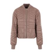 Moncler Megapenta Quiltad Bomberjacka Beige, Herr