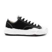 Mihara Yasuhiro Svart Canvas Låg Topp Sneaker Black, Dam