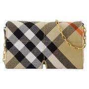 Burberry Plast handvskor Beige, Dam