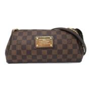 Louis Vuitton Vintage Pre-owned Canvas axelremsvskor Brown, Dam