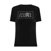 MM6 Maison Margiela Essential Vit Vit T-shirt med korta ärmar Black, D...