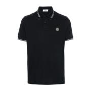 Stone Island Herr T-shirts & Polos i Blått Blue, Herr