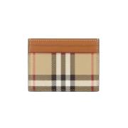 Burberry Laeder plnbcker Beige, Dam