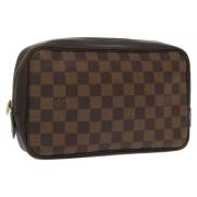 Louis Vuitton Vintage Pre-owned Canvas kuvertvskor Brown, Dam