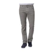 Jacob Cohën Slim Bekväm Taupe Bomullsjeans Gray, Herr