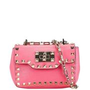 Valentino Vintage Pre-owned Laeder axelremsvskor Pink, Dam