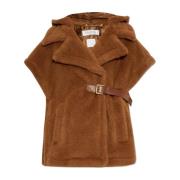 Max Mara Päls poncho Brown, Dam