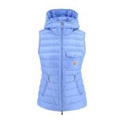 Moncler Blå Dunväst - Glygos Blue, Dam