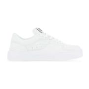 Dolce & Gabbana Vita Läder Sneakers New Roma Stil White, Herr