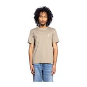 Ami Paris Off White Klassisk T-Shirt Laurel Brown, Herr