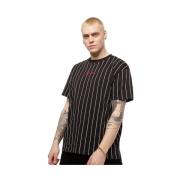 Karl Kani Svart Signatur Pinstripe T-shirt Black, Herr