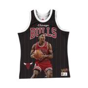 Mitchell & Ness Svart BHB Tank Scottie Pippen Tröja Black, Herr