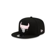 New Era Svart Bulls Team Drip Keps Black, Herr