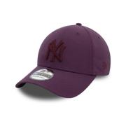 New Era Lila Yankees League Essential Keps Purple, Herr