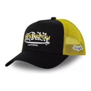 VON Dutch Svart Gul Trucker Cap Black, Herr