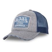 VON Dutch Mixgrey Trucker Cap Gray, Herr