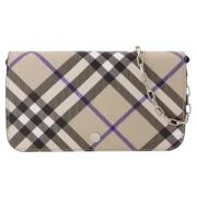 Burberry Laeder plnbcker Multicolor, Dam