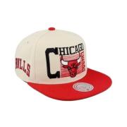 Mitchell & Ness Vit Bulls Speed Zone Snapback Keps Multicolor, Herr