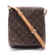 Louis Vuitton Vintage Pre-owned Canvas louis-vuitton-vskor Brown, Dam