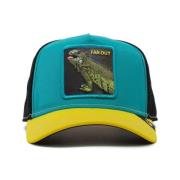 Goorin Bros Svart Iguana Party Trucker Keps Multicolor, Herr