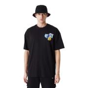 New Era Svart Grizzlees Arch T-shirt Black, Herr