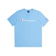 Champion Celeste Legacy Logo Tee Blue, Herr