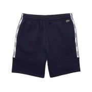 Lacoste Blå Sidetape Shorts Blue, Herr