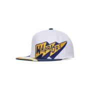 Mitchell & Ness Vit Golden State Fastime Snapback Keps Multicolor, Her...