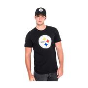 New Era Pittsburg Steelers Lag Logo Tee Black, Herr