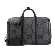 Gucci Grafit Svart Duffle Bag Gray, Herr